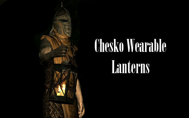 TES 5: Skyrim "Chesko Wearable Lanterns-Переносные фонари"
