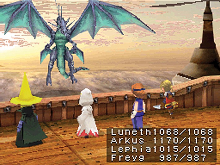 Превью игры Final Fantasy III.
